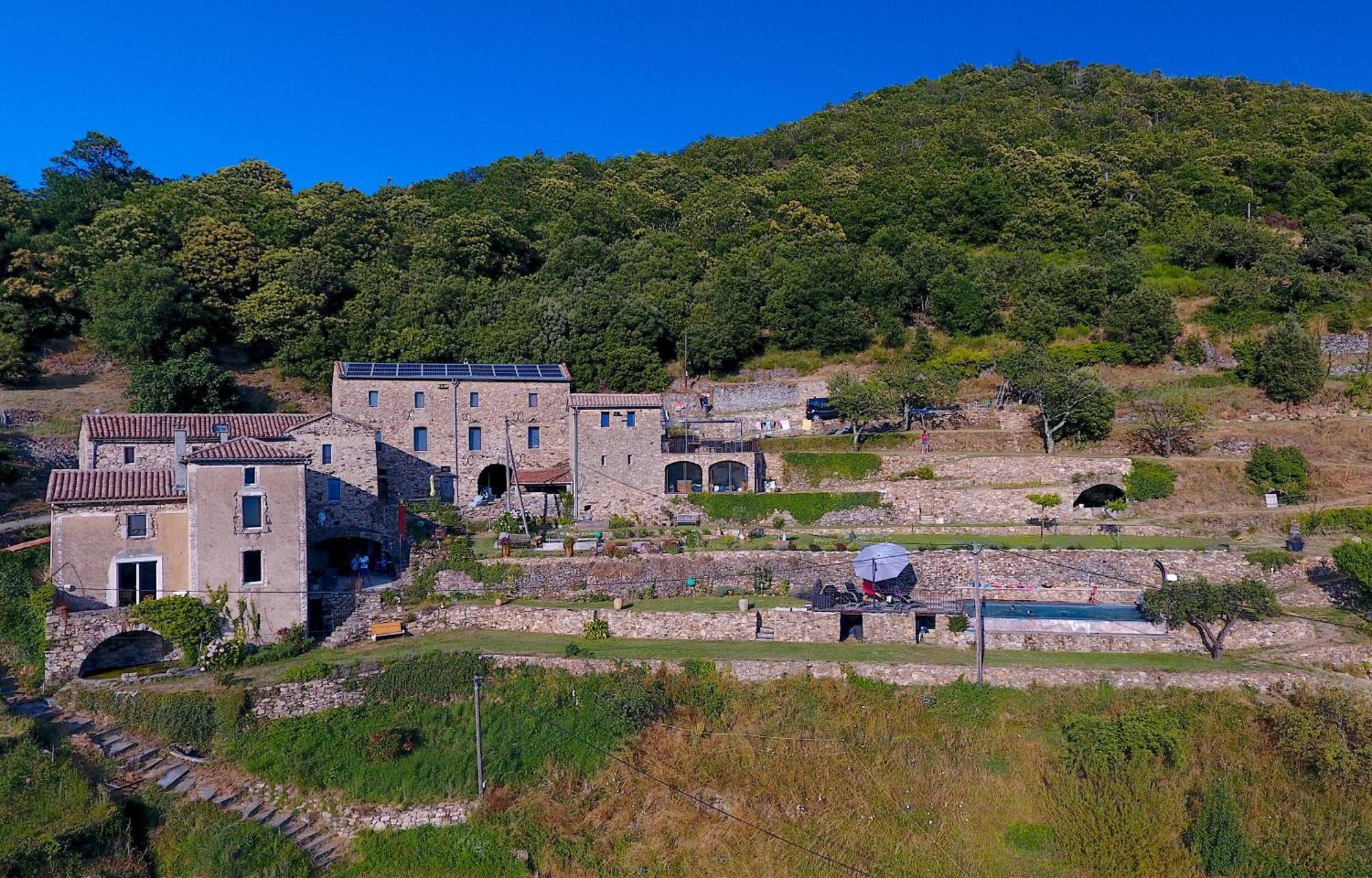 Grand Gite, Mas Favieres Notre-Dame-de-la-Rouvière Exterior foto